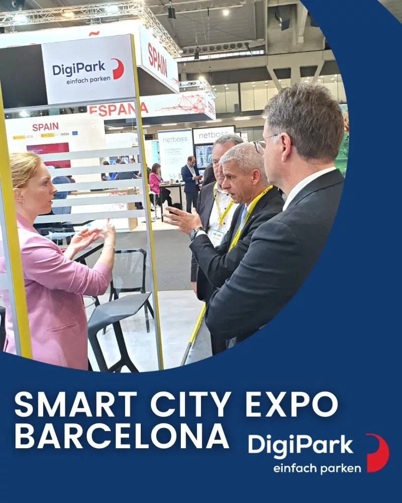 DigiPark auf der Smart City Expo Barcelona: Digitale Lösungen für den Parken-Markt